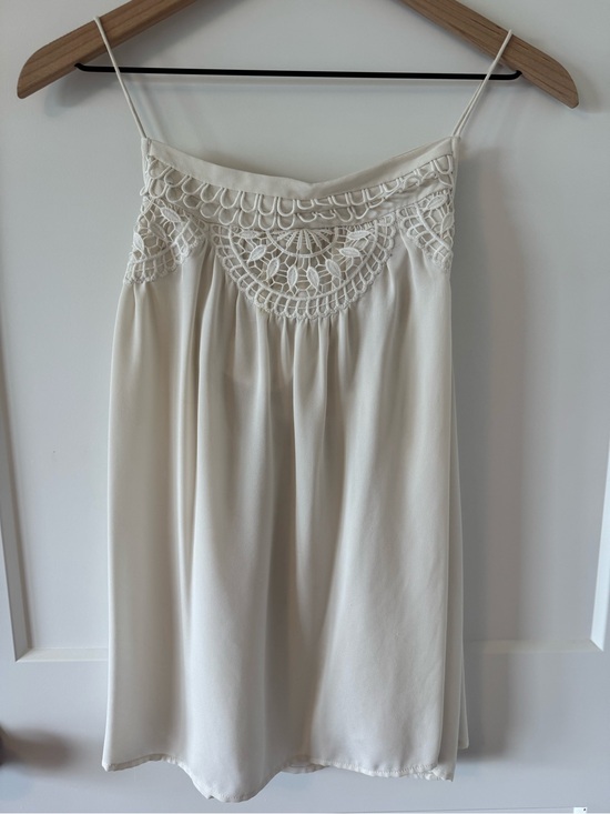 LOFT Tops - LOFT Crochet Camisole Top Size XL